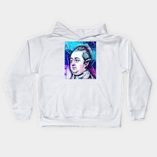 Edward Gibbon Snowy Portrait | Edward Gibbon Artwork 13 Kids Hoodie